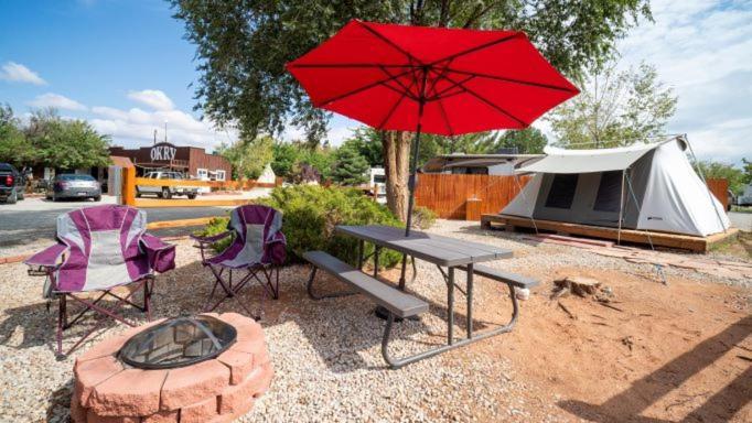 Funstays Glamping Setup Tent In Rv Park #1 Ok-T1 摩押 外观 照片