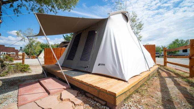 Funstays Glamping Setup Tent In Rv Park #1 Ok-T1 摩押 外观 照片
